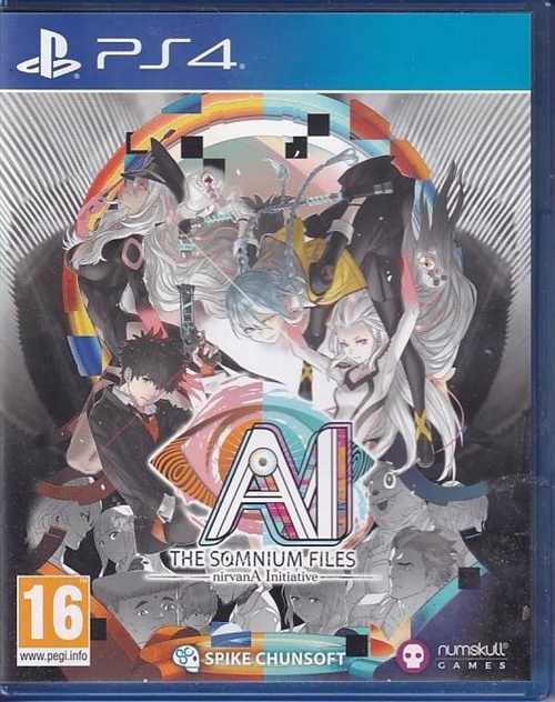 AI The Somnium Files the NirvanA Initiative - PS4 (A Grade) (Genbrug)